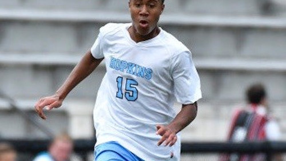 HOPKINSSPORTS.COM
Younker leads the Jays in goals scored in just his first year at Hopkins