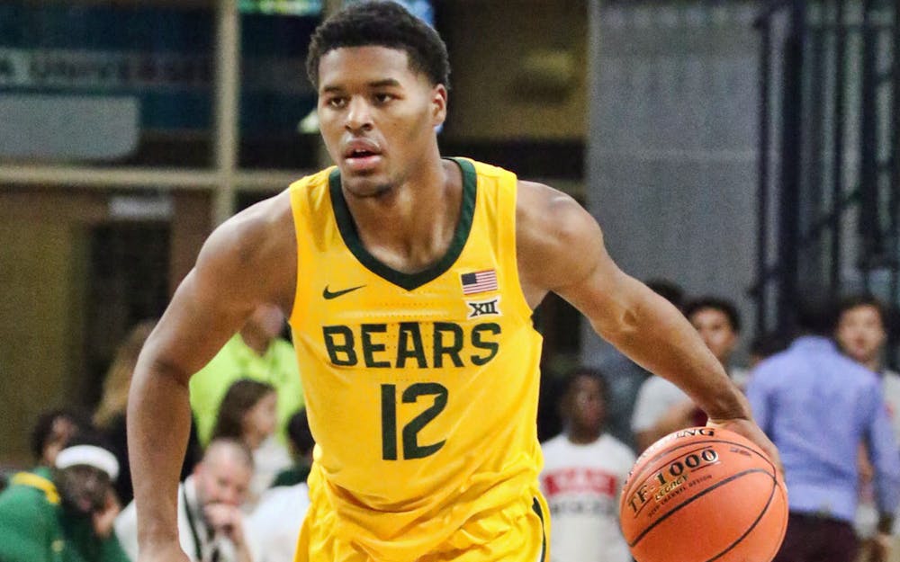 LOCKEDIN MAGAZINE/CC-BY-2.0
Jared Butler leads the top-seeded Baylor Bears in scoring.