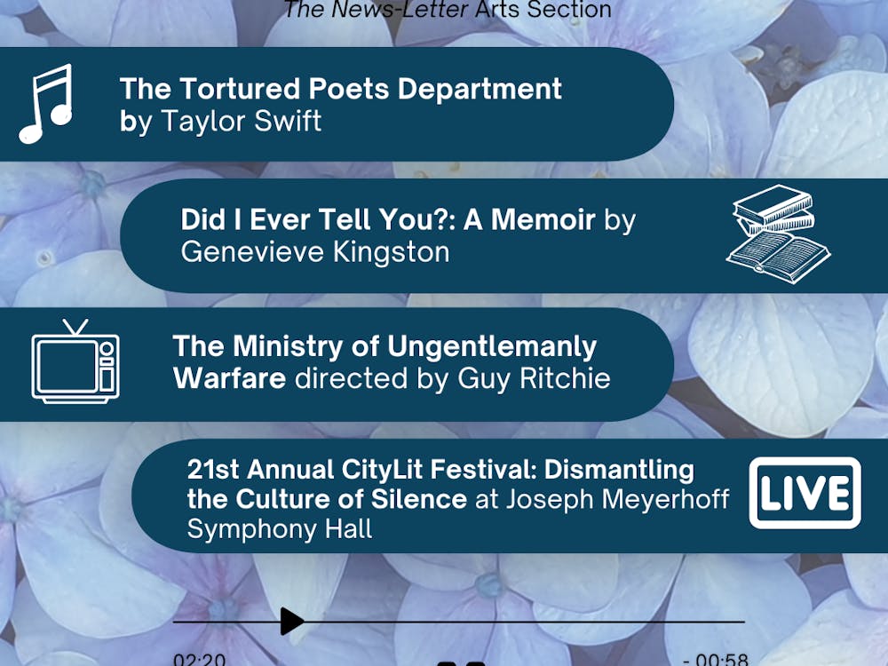 ARANTZA GARCIA / DESIGN AND LAYOUT EDITOR
This week’s picks include Taylor Swift’s highly anticipated new album The Tortured Poets Department, a memoir about a woman’s relationship with her dead mother and a literary festival at the Joseph Meyerhoff Symphony Hall.