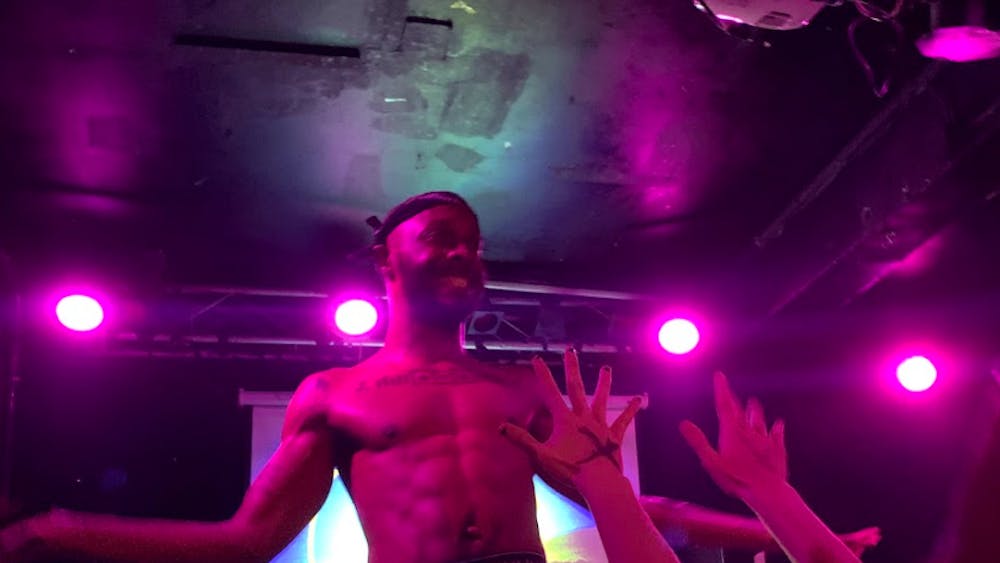 &nbsp;COURTESY OF ALEX HECKSHER GOMES
JPEGMAFIA performed at the Ottobar in Baltimore for an animated and sweat-drenched crowd. &nbsp;
