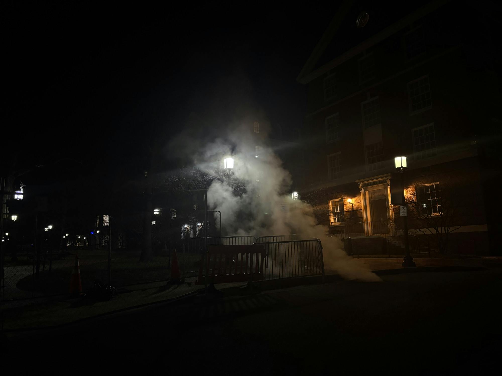 COURTESY OF ANNE INVY AND TED LOHSER
The News-Letter was unable to verify the contents of the smoke arising from the Steam Tunnel Social, although we have our suspicions. &nbsp;