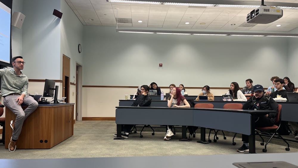 COURTESY OF HELLEN SESHIE-NASSER
Elliot discussed the variability that exists when transitioning away from fossil fuels to renewable energy. 