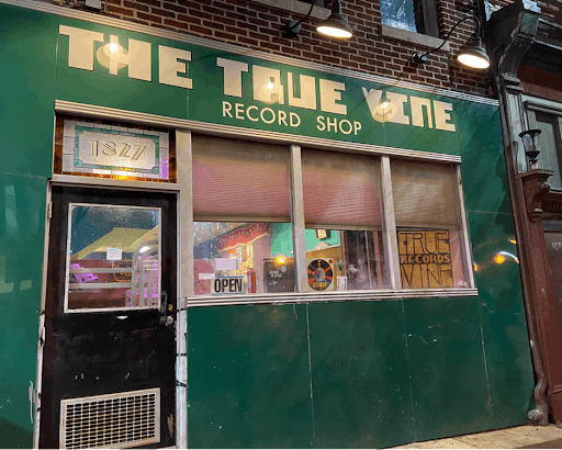 COURTESY OF JENNIFER JIANG
Jiang reviews the many unique hotspots in the Station North neighborhood that students can check out, including The True Vine Record Shop.&nbsp;