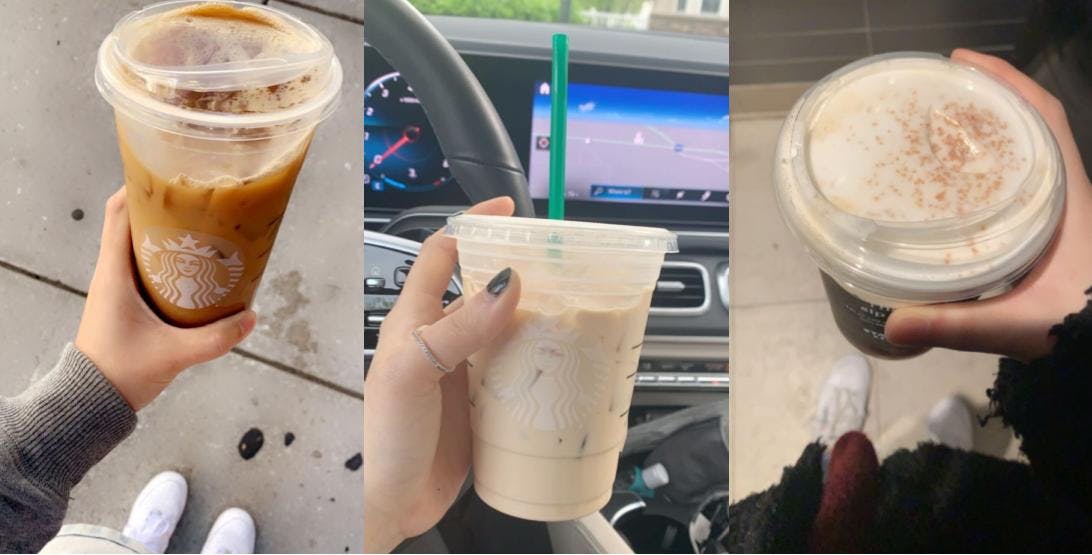 COURTESY OF EUNICE PARK
Park, a coffee lover, was excited to try Starbucks’ fall beverages.