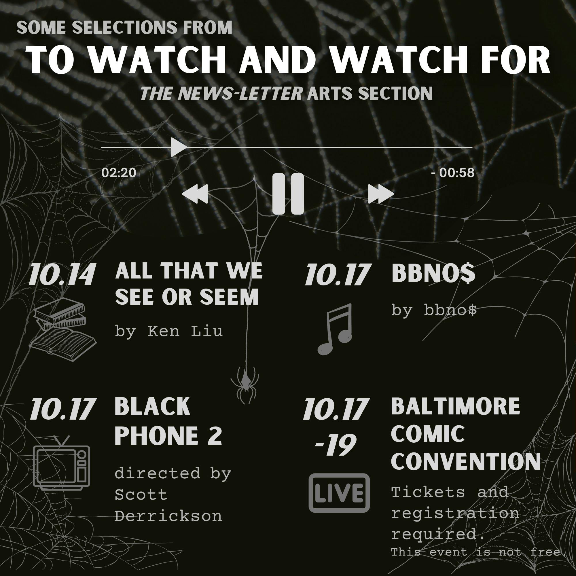 SYDNOR DUFFY / DESIGN &amp; LAYOUT EDITOR
The 25th Annual Baltimore Comic Convention is Oct. 17–19, in the Baltimore Convention Center! This event is not free; tickets and registration are required. &nbsp;﻿ &nbsp;