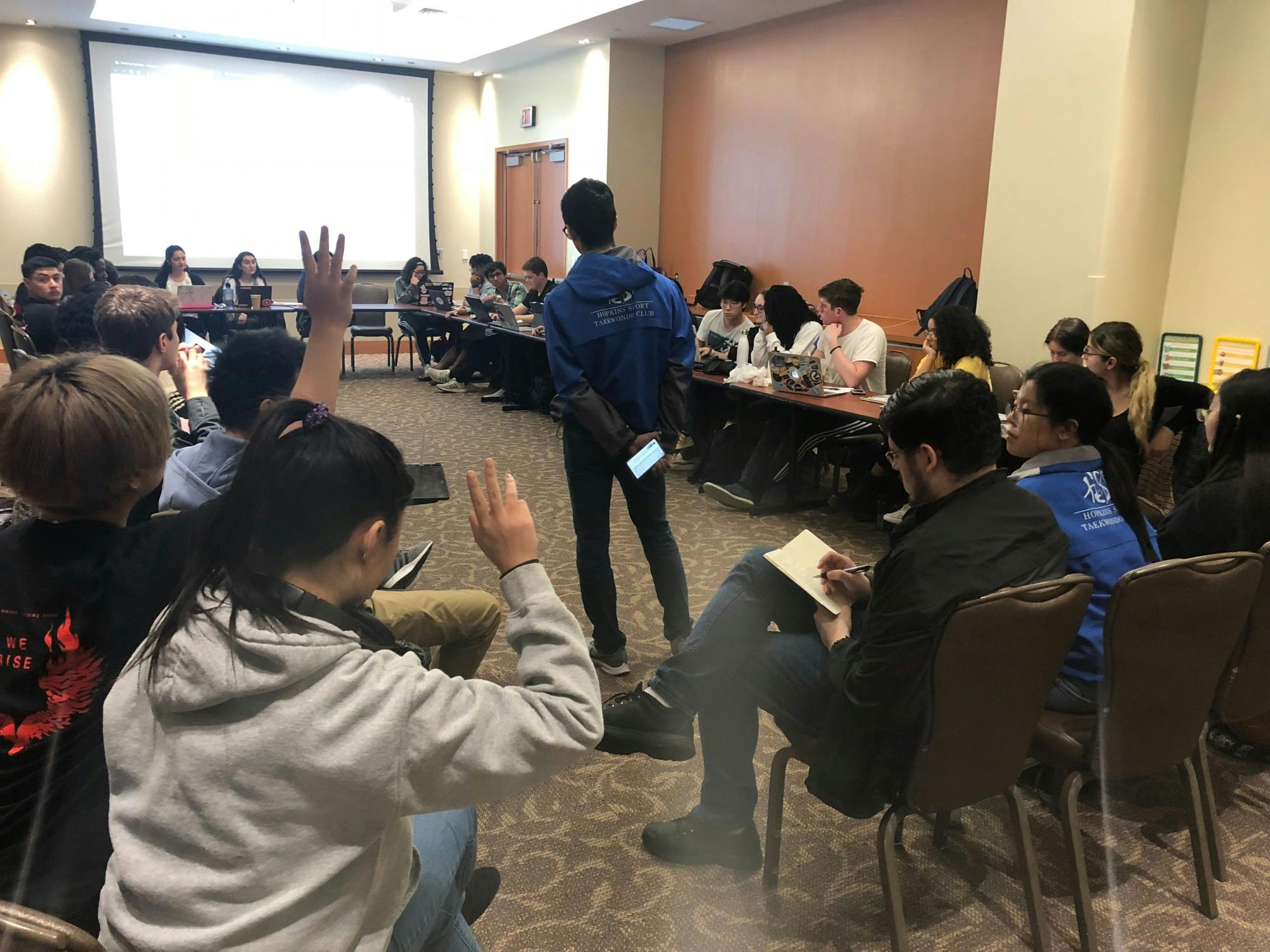 COURTESY OF MARVIS GUTIERREZ
Leaders of student organizations voiced their anger over club disbandments and debt.