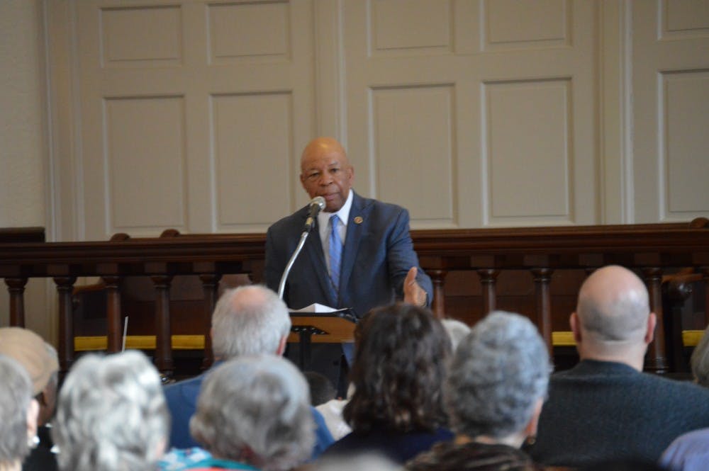 ELlie hallenborg/photography staff
Cummings has served as representative for Maryland’s 7th Congressional District since 1996.