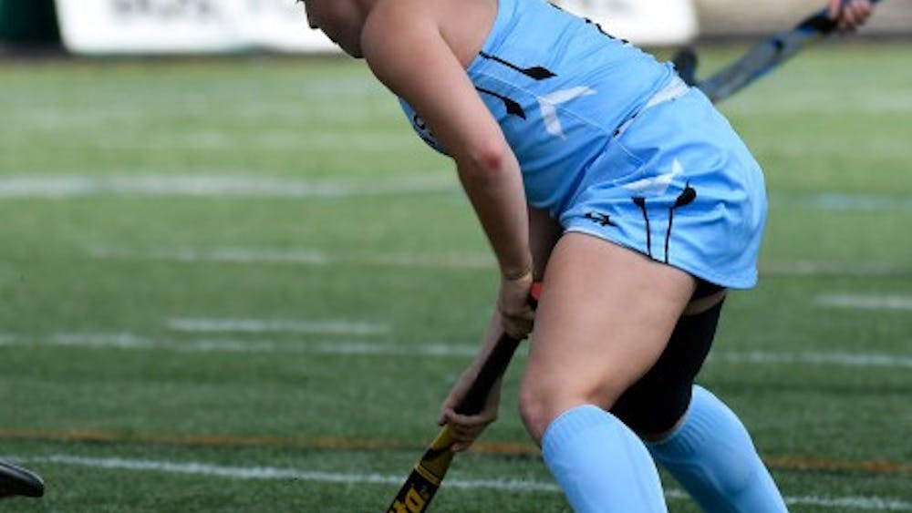 HOPKINSSPORTS.COM
Senior forward Clare Kavanagh extends her goal streak to five games.