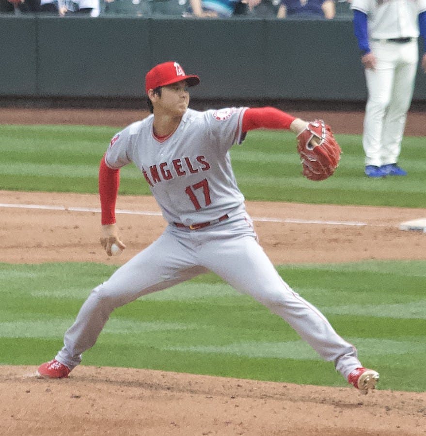 Merson / CC BY-SA 2.0
Los Angeles Angels pitcher and designated hitter Shohei Ohtani is having the greatest baseball season ever.