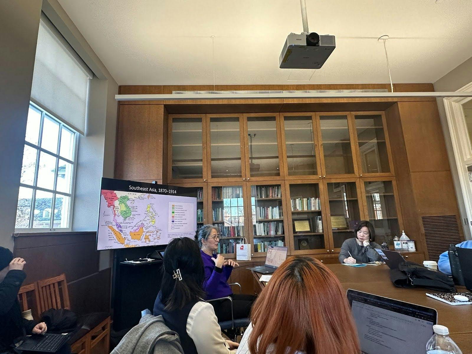 COURTESY OF ESTELLE YEUNG
Students expressed their interest in learning about the short-and-long-term influences of colonialism.