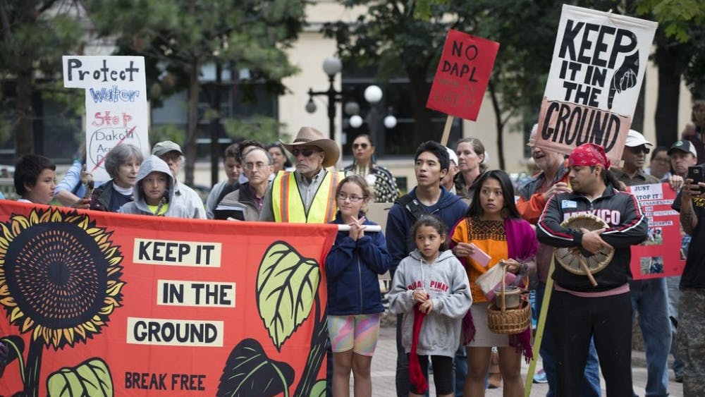 FIBONACCI BLUE/CC By 2.0
Members of the Sioux tribe and “water protectors” have been protesting the Dakota Access Pipeline project.