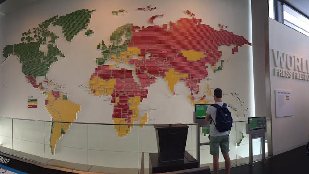 COURTESY OF NATALIE WU
The Newseum, dedicated to journalism, is one of Wu’s recommendations for a D.C. day trip visit.