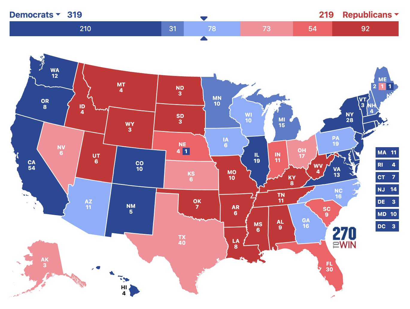 COURTESY OF NEIL MAHTO
Mahto predicts the results of the 2024 presidential election between former President Donald J. Trump and Vice President Kamala Harris.