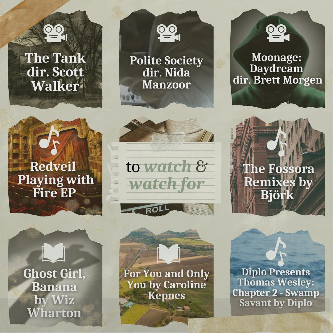 ARUSA MALIK / DESIGN &amp; LAYOUT EDITOR
Check out the new releases for the last week of the semester.