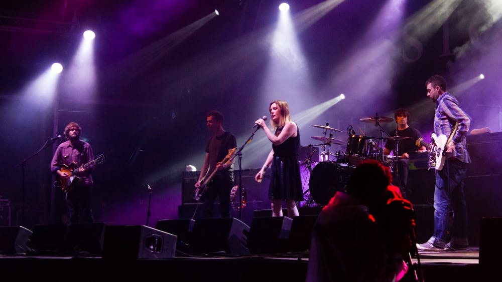BENE RIBOO/CC BY-SA 3.0
The shoegazing band Slowdive reunited in 2014 after nearly 20 years.