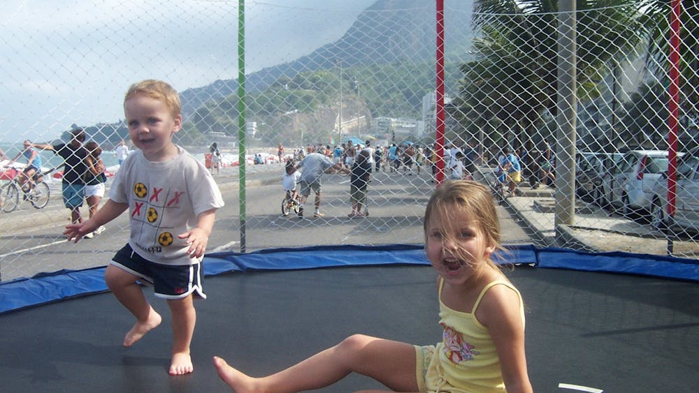 COURTESY OF GABRIEL LESSER
Lesser compares his childhood memories of the beach to his current appreciation for the Beach on campus.