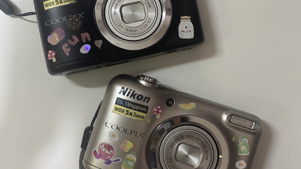 COURTESY OF SAMIKA JAIN
Jain describes her love to her digital camera, passed down to her from her father in 2011.