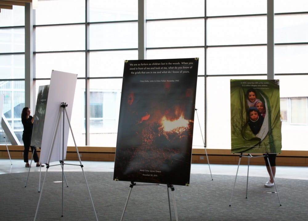 COURTESY OF ROLLIN HU
Chinese artist and activist Ai Weiwei designed the posters and layout for the FAS exhibition.  