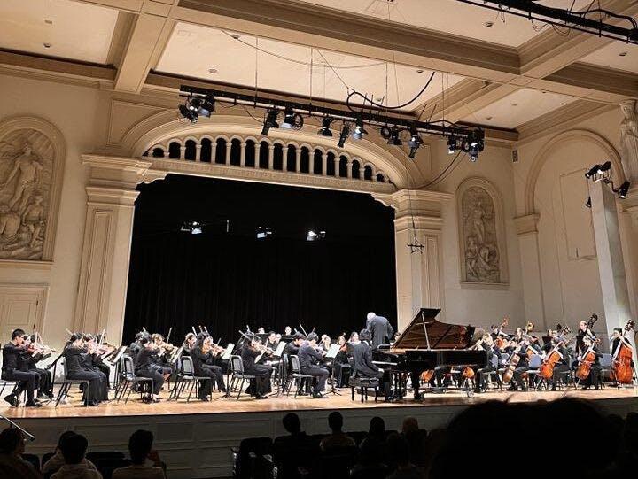 COURTESY OF EMA IWASAKI
On Saturday, Nov. 9, the Peabody Concert Orchestra opened their show to tangible excitement at the Miriam A. Friedberg Concert Hall.