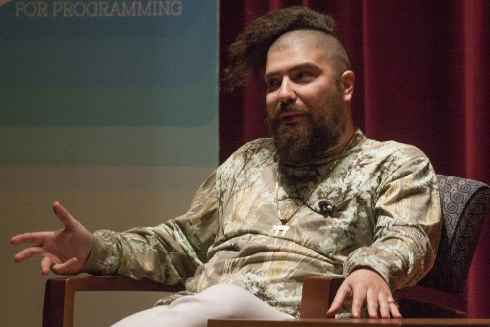 Courtesy of SOFYA FREYMAN
Josh Ostrovsky, known as “The Fat Jew,” discussed comedy and social media at MSE on Tuesday.