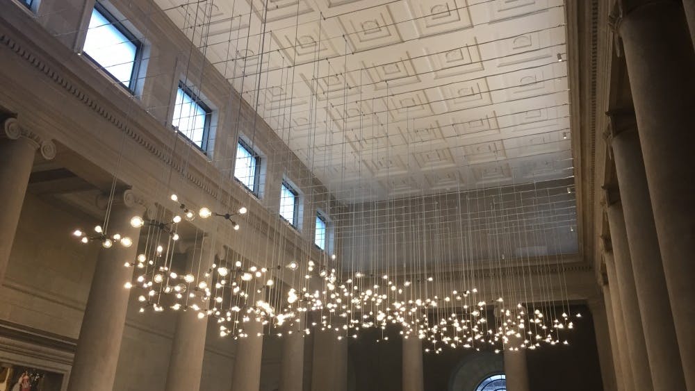 COURTESY OF AMELIA ISAACS
Spencer Finch’s installation Moon Dust will remain at the BMA until 2024.