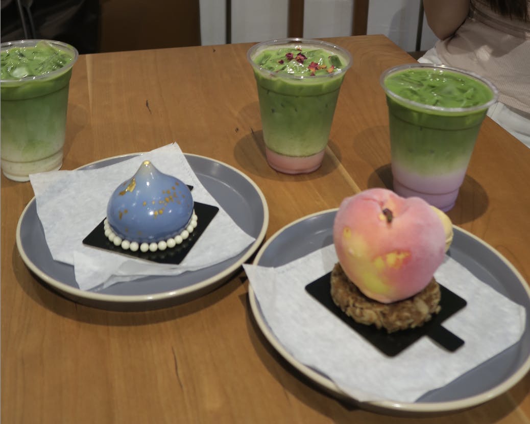 COURTESY OF CHRISTINE WONG
Wong recommends the variety of matcha options at Sacré Sucré.
