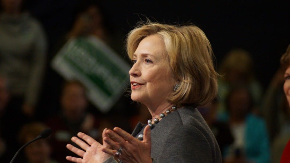 MARC NOZELL/CC-BY-SA-2.0
Trump and Clinton are leading their respective party primaries.