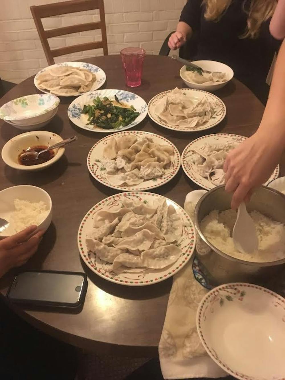 Courtesy of Rollin Hu
With a few friends and an evening of chopping, you too can enjoy dumplings.