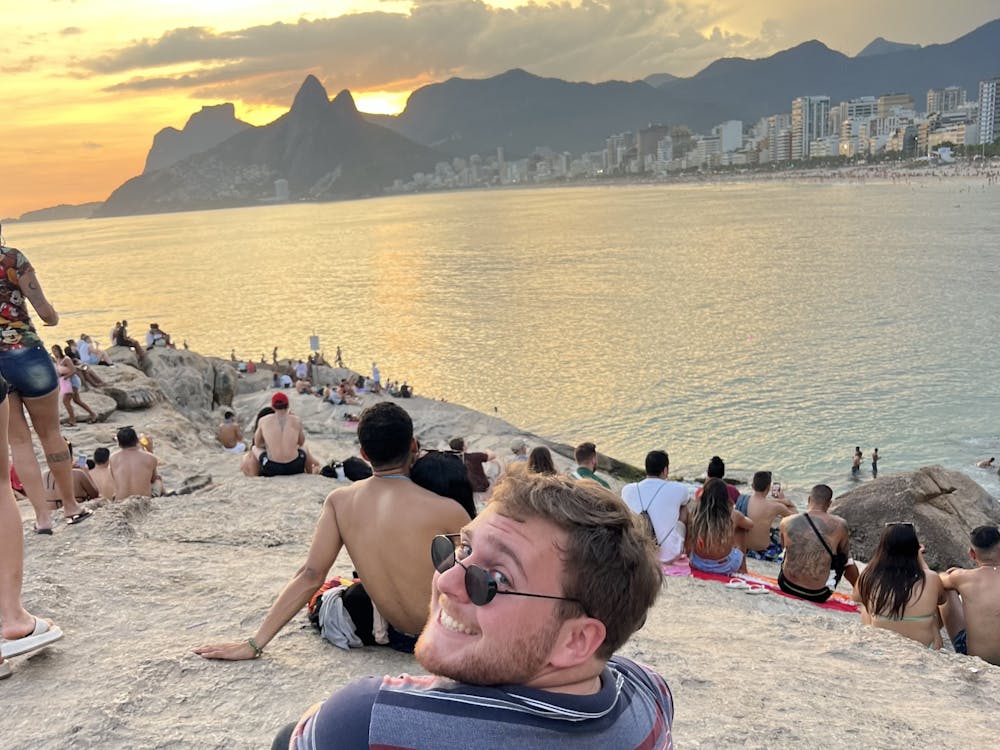 COURTESY OF GABRIEL LESSER
Lesser tells how his trip to Rio with his college friends allowed him to mix the familiar with the unknown and says his goodbyes to The News-Letter.