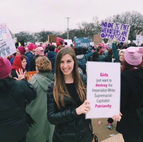 COURTESY OF MIA BERMAN
Berman stressed that white women must stand up for other marginalized groups.