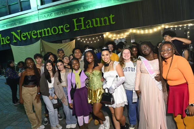 COURTESY OF IBUOMODE MICAH
There was a great turnout and a lot of Halloween spirit at The Nevermore Haunt!