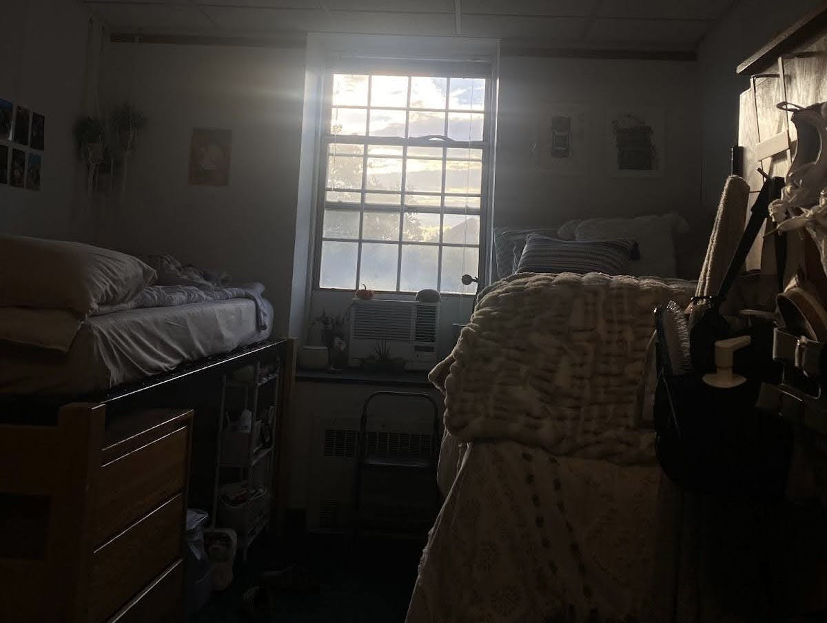 COURTESY OF KAITLIN TAN
Tan’s freshman year dorm.