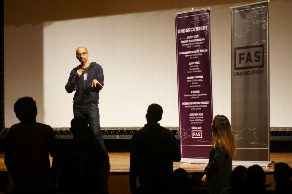 KUNAL MAITI/PHOTOGRAPHY STAFF
Díaz explained that Trump’s rhetoric is based upon creating fear among U.S. citizens.