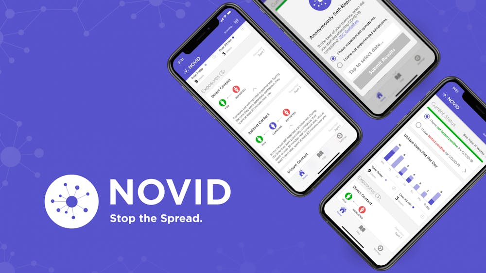 COURTESY OF NOVID
The NOVID app uses ultrasound to accurately trace position without compromising anonymity.&nbsp;