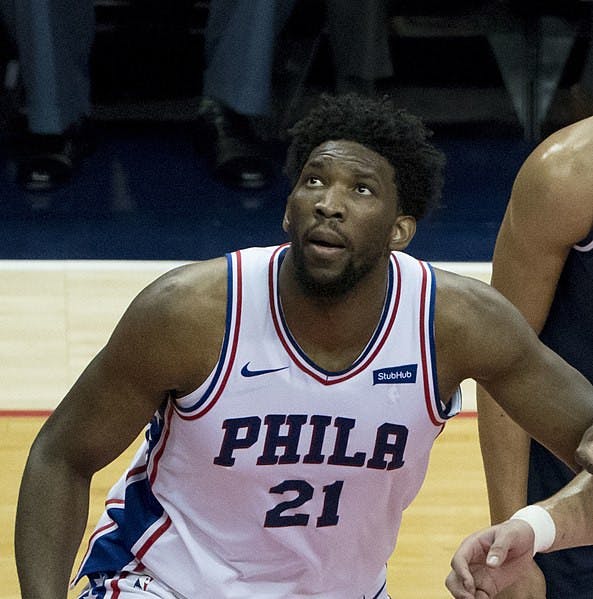Keith Allison/CC BY 2.0
Joel Embiid is widely considered to be a top MVP candidate this season.