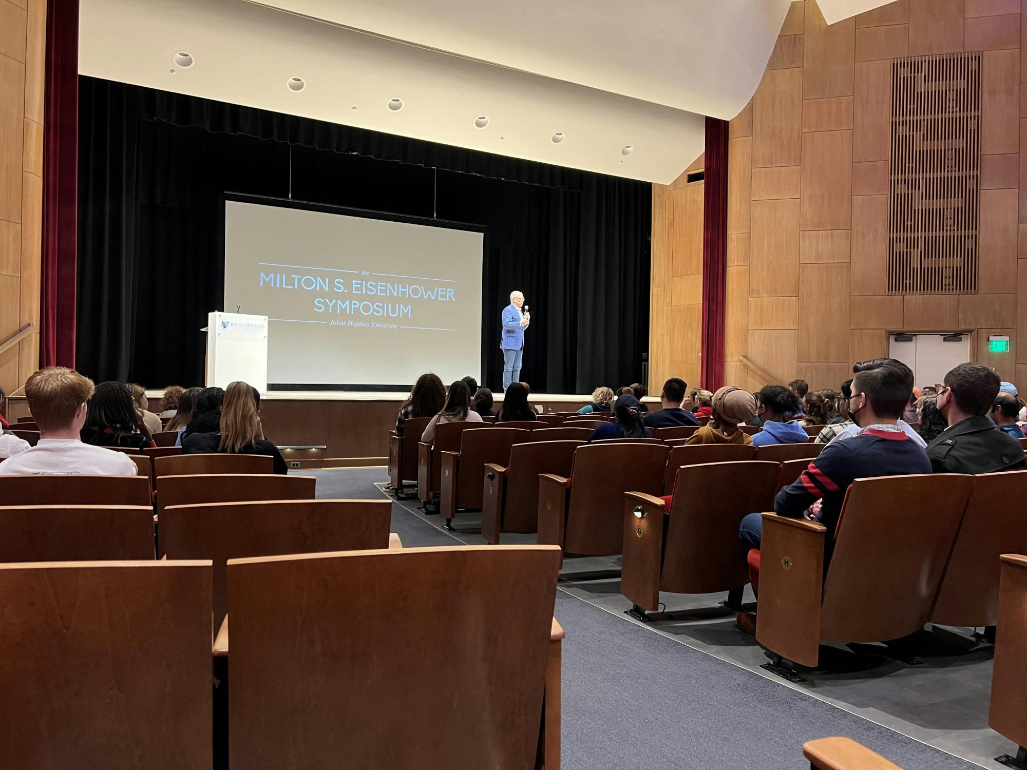 COURTESY OF KAYLA RABEY
Jim Obergefell shared his story in the fight for marriage equality at the MSE Symposium event.&nbsp;