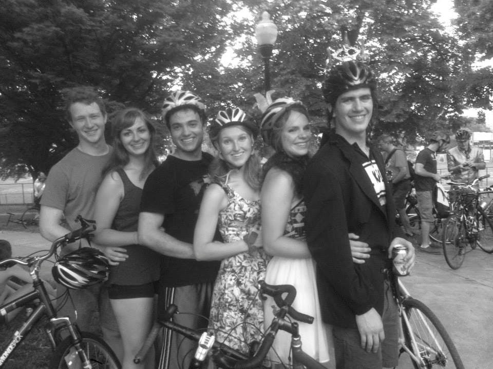 COURTESY OF HANNAH MELTON
The Baltimore Bike Party is a great way to explore new parts of the city and meet some locals.