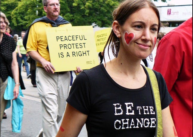 Sarah “Lemur” via Flickr
Be the change. Especially if the change includes bringing back the Southwest Chicken to Char Mar.