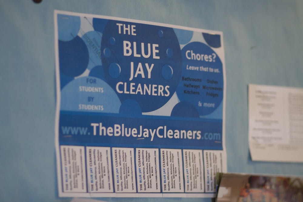  Courtesy of Sofya Freyman
Blue Jay Cleaners is one student-run business that Hopkins Student Enterprises has helped succeed.