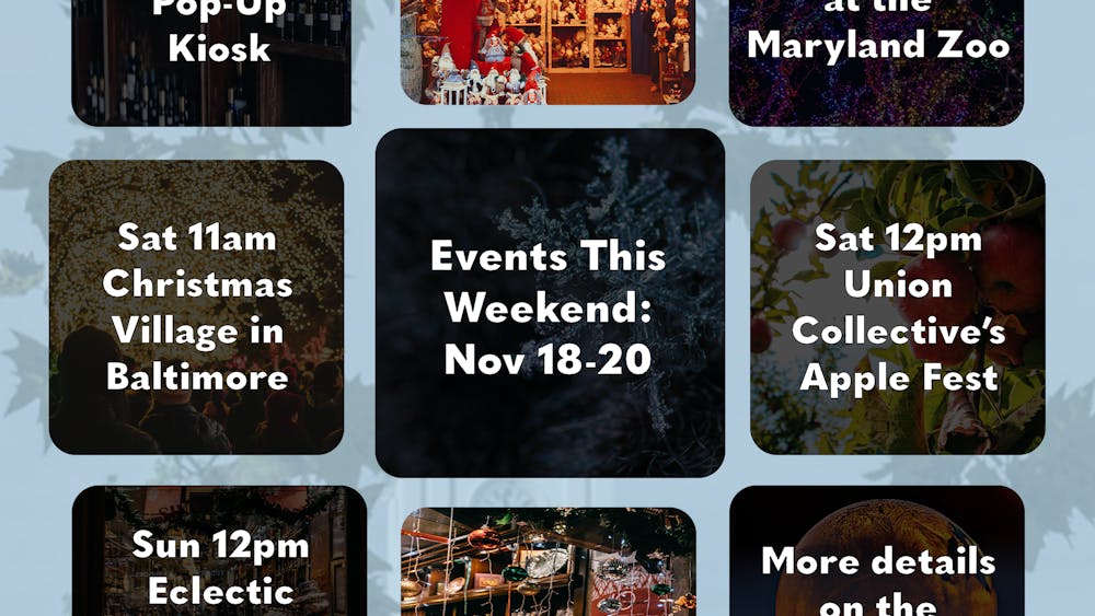JOHN D'CRUZ / GRAPHICS EDITOR
If you're sticking around for the weekend before Thanksgiving, our Leisure Editor has some great events for you to kick off your break!