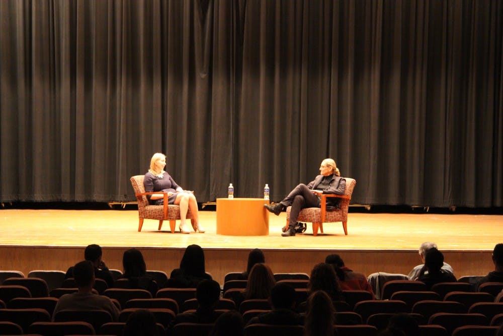 PHOTO STAFF
Rothblatt spoke about the support she received from her family when coming out.as transgender.