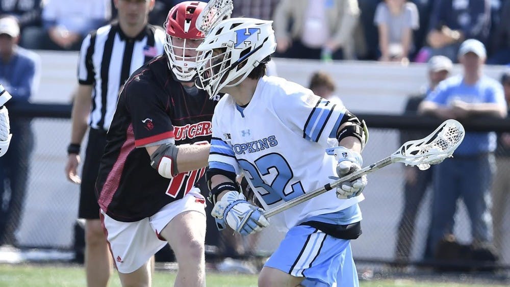Freshman attack Joey Epstein had a massive game, recording five goals and three assists.