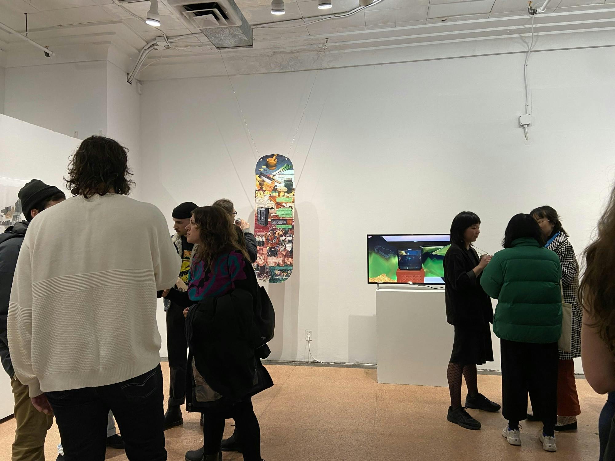 COURTESY OF KAYLEE ZOU
The Current Space in the Bromo Arts District exhibited artworks from a diverse group of artists.