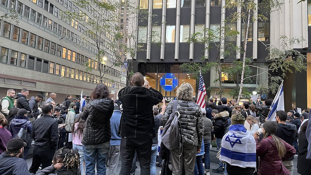 DEANS CHARBAL / CC BY-SA 4.0
The New York City community held a vigil on Oct. 9 for Israeli victims of Hamas’ attack.