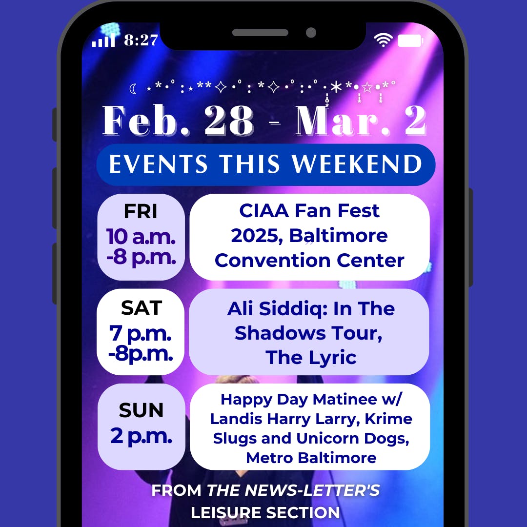 JIYUN GUO / DESIGN &amp; LAYOUT EDITOR
Check out Ali Siddiq’s In the Shadows Tour at the Lyric this Saturday!&nbsp;