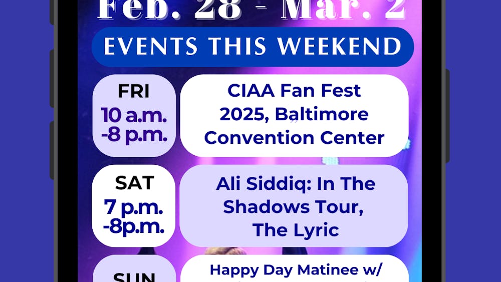 JIYUN GUO / DESIGN & LAYOUT EDITOR
Check out Ali Siddiq’s In the Shadows Tour at the Lyric this Saturday! 