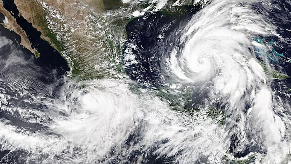 NASA WORLDVIEW / PUBLIC DOMAIN
Hurricane Helene’s devastating impact highlights a larger trend in the increased frequency and intensity of natural disasters. 