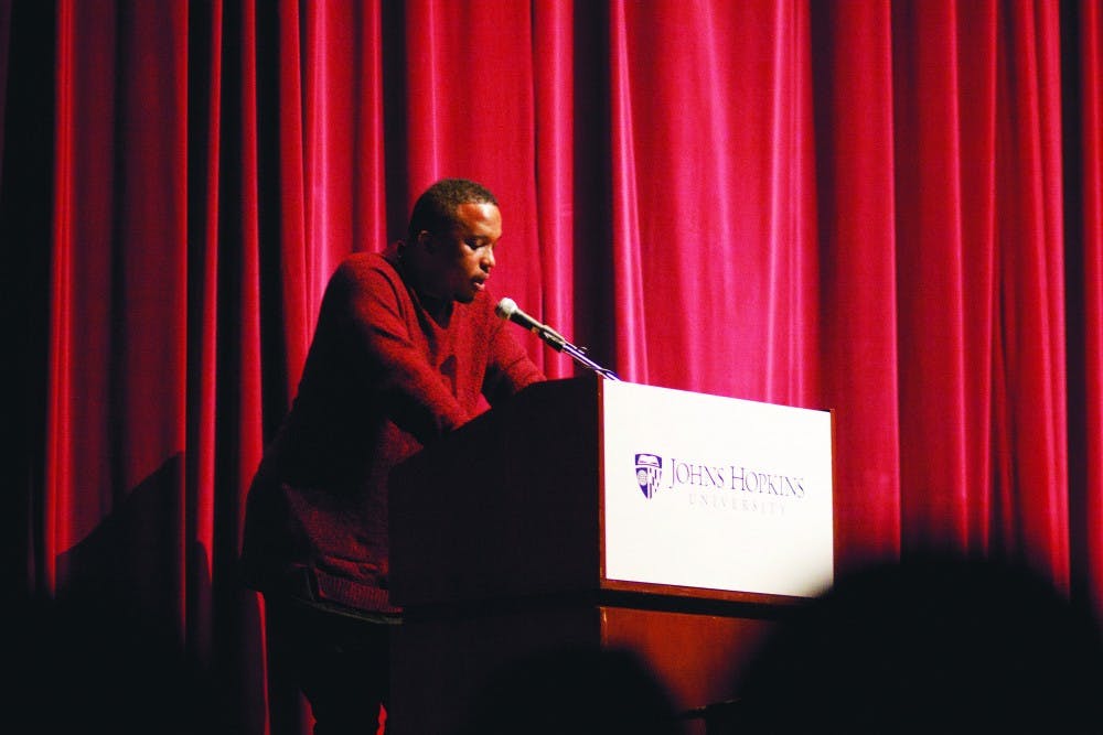  COURTESY OF SOFYA FREYMAN
Writer and Baltimore native D. Watkins spoke about his writing and how it has been shaped by recent events in the city.