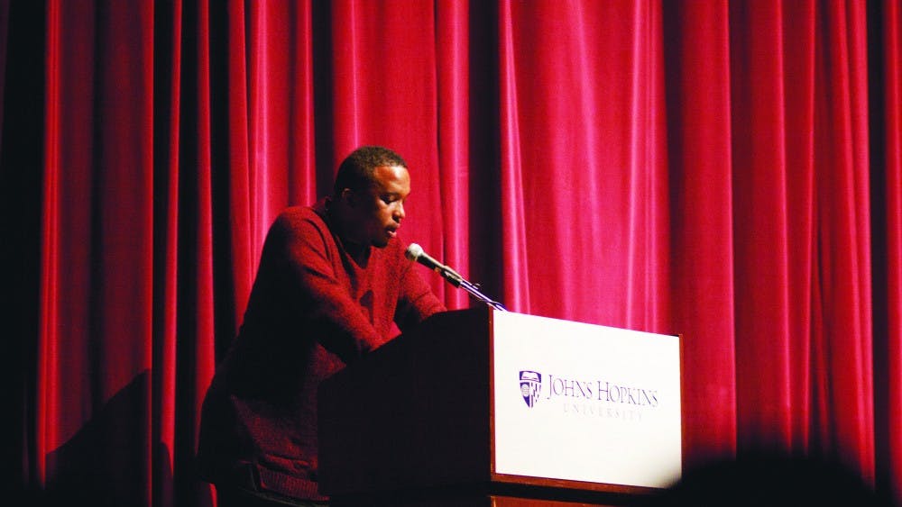  COURTESY OF SOFYA FREYMAN
Writer and Baltimore native D. Watkins spoke about his writing and how it has been shaped by recent events in the city.