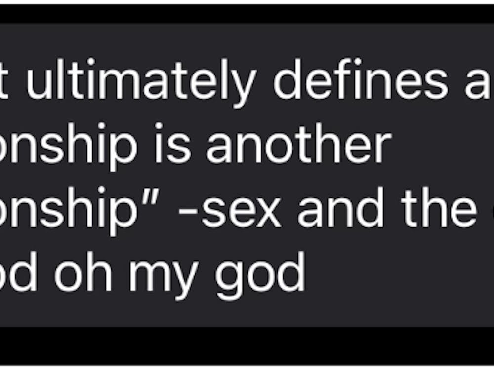 COURTESY OF HAILEY FINKELSTEIN
Finkelstein considers the objectification of the female body in pop culture.